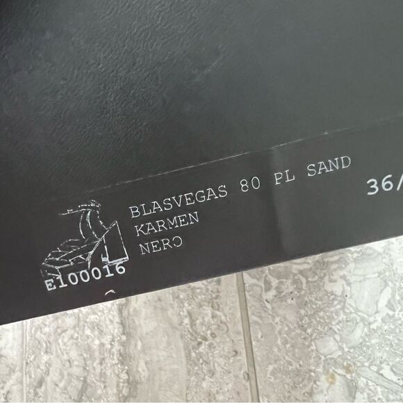 Giuseppe Zanotti Black Platform Heels, Excellent, Size EU 36.5 - Picture 15 of 16